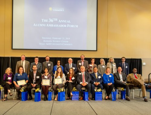 Group photo of 2019 Alumni Ambassadors